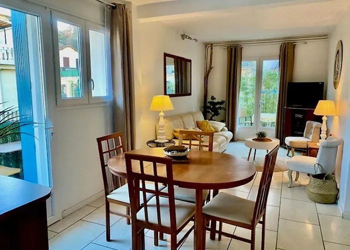 Διαμέρισμα F2 Ensoleille Avec Terrasse Et Parking, Proche Des Thermes Et Centre-ville - Fr-1-703-178